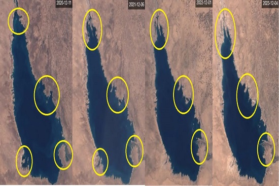Is the Thirthar Lake in danger?